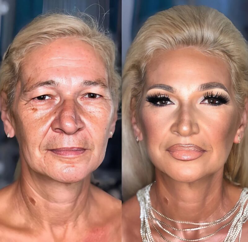 Die Magie des Make-ups: Es ist faszinierend zu sehen, wie Make-up einen Menschen verändern kann! ✨