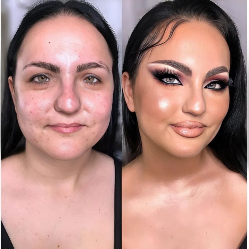 Die Magie des Make-ups: Es ist faszinierend zu sehen, wie Make-up einen Menschen verändern kann! ✨