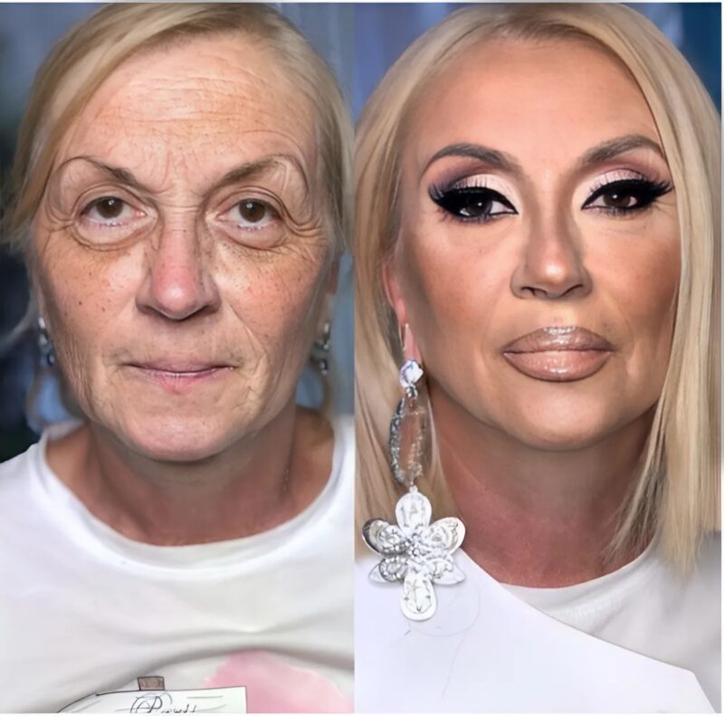 Die Magie des Make-ups: Es ist faszinierend zu sehen, wie Make-up einen Menschen verändern kann! ✨