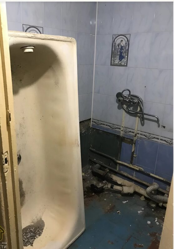 „Ich habe das Badezimmer meiner Mutter komplett renoviert, ein erfolgreiches und lohnendes Projekt 🛠️.“