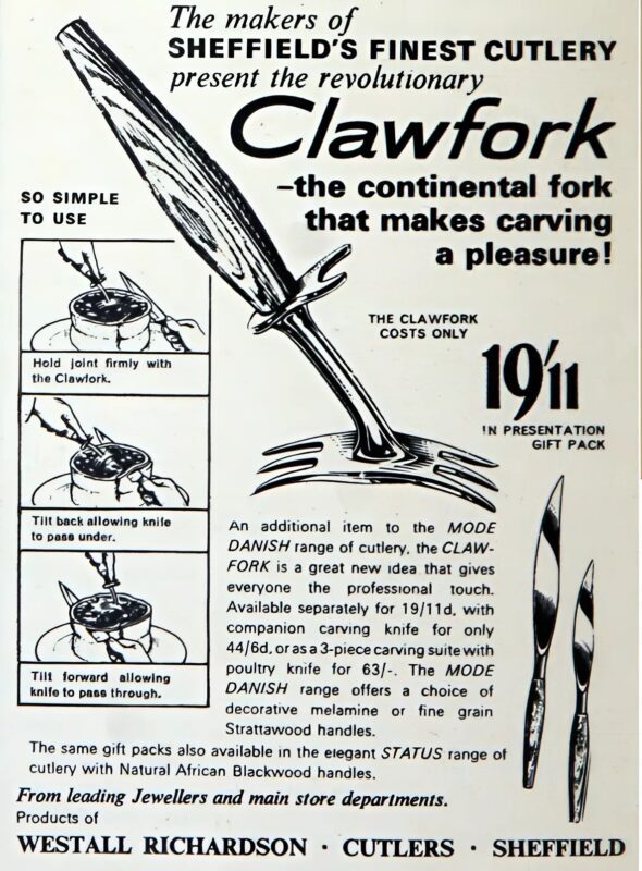 Ein seltsames Küchenutensil aus den 60er und 70er Jahren, verschwunden, aber unentbehrlich bei Familienmahlzeiten.
