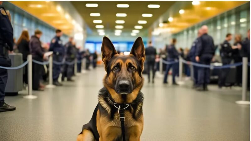 Ein einfaches Bellen – was mein Hund Rex am Flughafen entdeckte, erschütterte ein ganzes Land