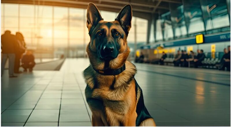 Ein einfaches Bellen – was mein Hund Rex am Flughafen entdeckte, erschütterte ein ganzes Land