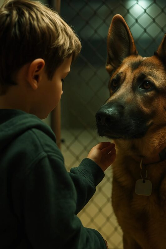 Ein stiller Hund, ein seltsames Medaillon und ein unerwarteter Besuch, der alles veränderte an diesem Tag