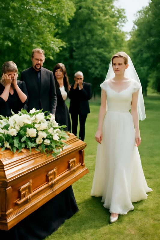 Ein Hochzeitskleid bei der Beerdigung meines Vaters: Ein enthülltes Geheimnis