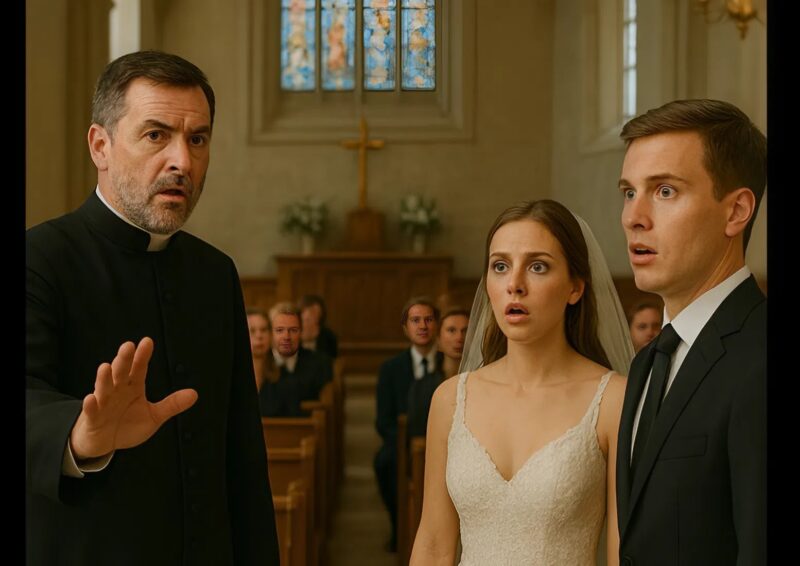 « Ich kann diese Hochzeit nicht zulassen », sagte der Priester, bevor er die Zeremonie verließ