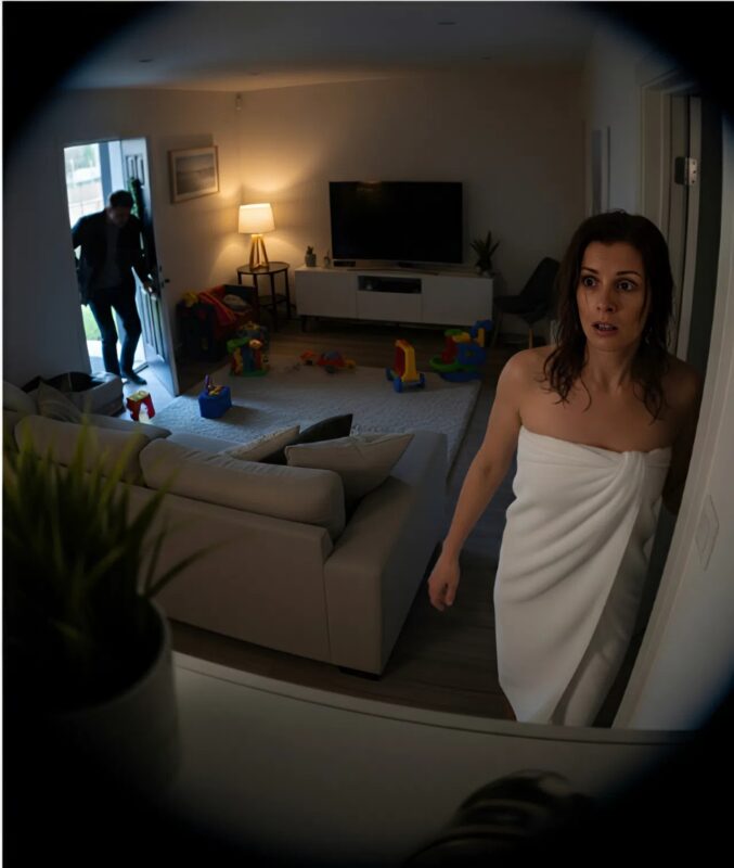 Ich überraschte die Nanny unserer Kinder, als sie gerade aus der Dusche kam — während mein Mann angeblich bei der Arbeit war