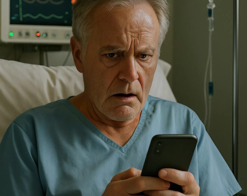 Nach meiner Herzoperation schickte ich eine Nachricht in die Familiengruppe: „Wer holt mich ab?“ — und die Antwort, die ich bekam, brach mir das Herz