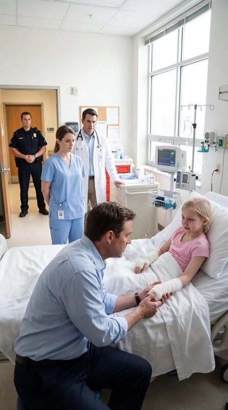 Ein verwitweter Vater eilt ins Krankenhaus, nachdem ein Anruf seine siebenjährige Tochter gemeldet hat, und ein verborgenes Geheimnis enthüllt wird
