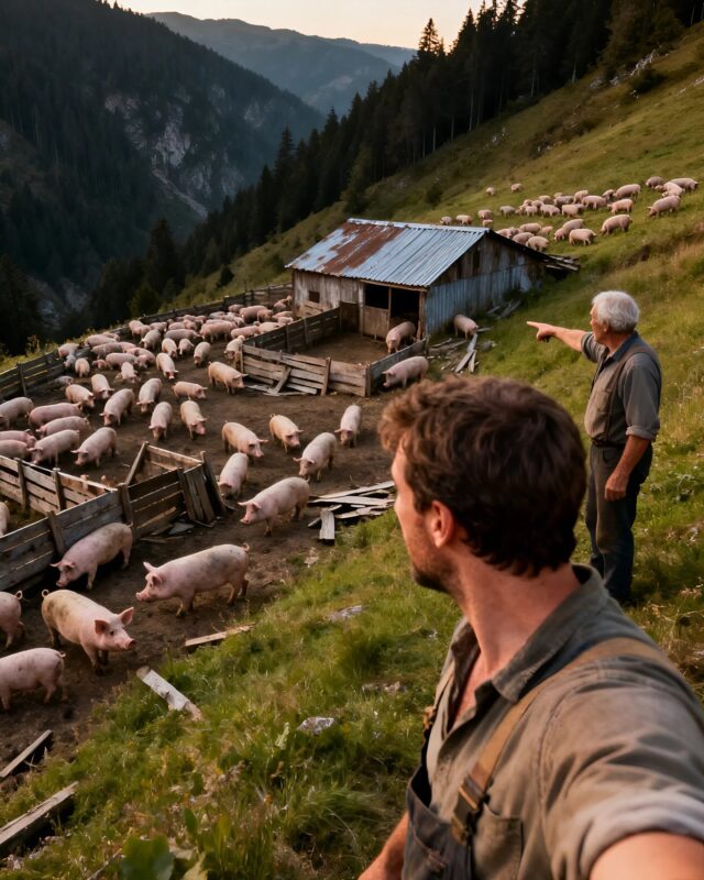 Ich habe einen Bauernhof in den Bergen gemietet, um 30 Schweine zu züchten, um aus der Armut herauszukommen, dann habe ich ihn 5 Jahre lang verlassen… Nach mehreren Jahren, als ich zurückkam, geschah etwas Seltsames