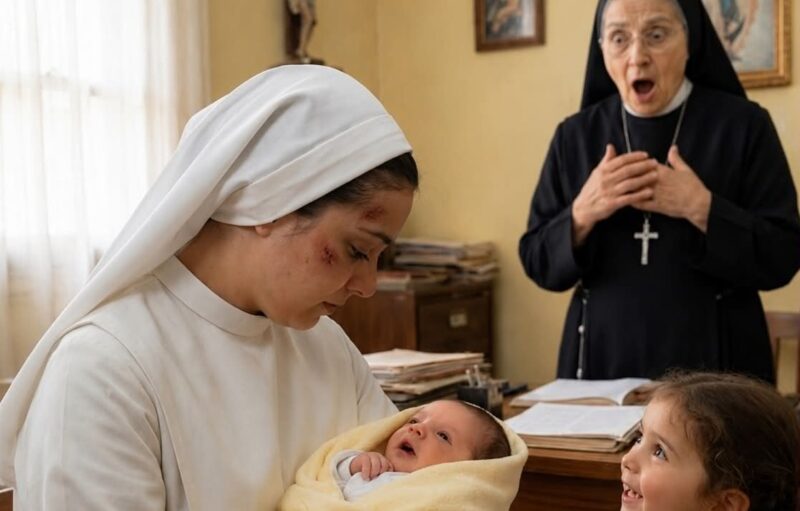 Schwester Isabella wurde zum zweiten Mal schwanger, obwohl noch nie ein Mann das Kloster betreten hatte