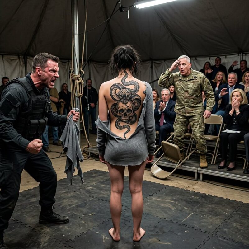 Mein Schwager demütigte mich öffentlich, doch ein Vier-Sterne-General sah mein Tattoo… und sein Salut veränderte alles