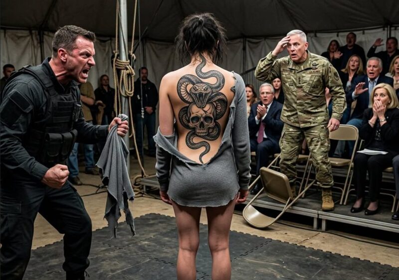 Mein Schwager demütigte mich öffentlich, doch ein Vier-Sterne-General sah mein Tattoo… und sein Salut veränderte alles