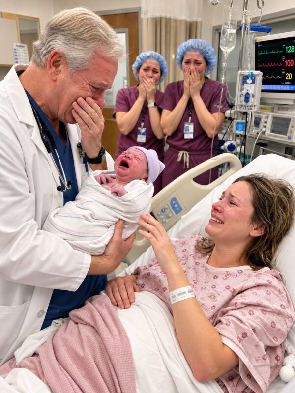 Nach meiner Scheidung brachte ich mein Kind allein zur Welt, doch der Arzt sah mein Baby und fragte, wer wirklich sein Vater sei