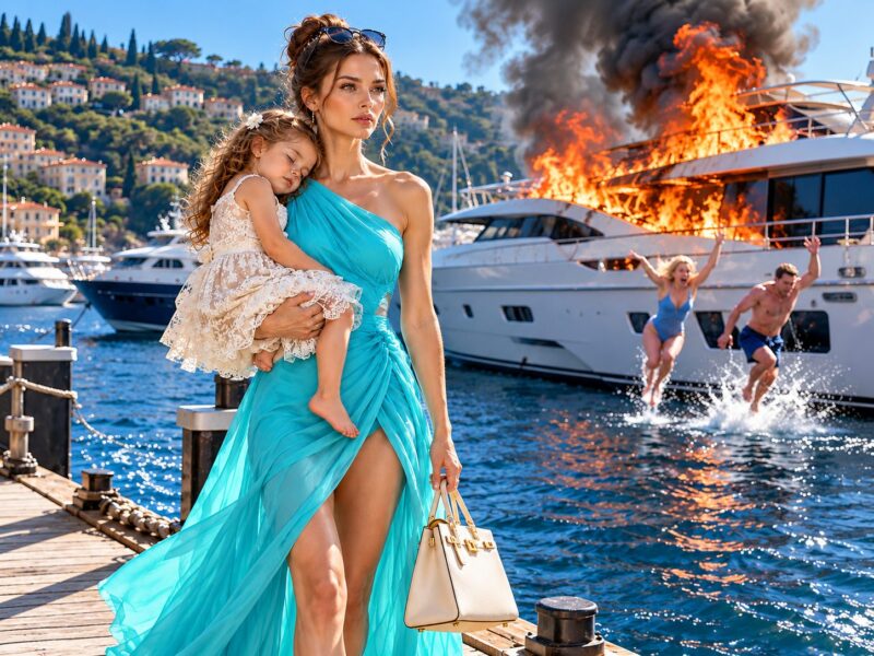 Meine Tochter kämpfte im Krankenhaus um ihr Leben, mein Mann feierte mit einer anderen Frau auf unserer Yacht: Ich sperrte alles