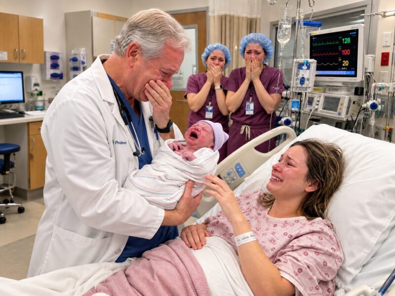 Nach meiner Scheidung brachte ich mein Kind allein zur Welt, doch der Arzt sah mein Baby und fragte, wer wirklich sein Vater sei